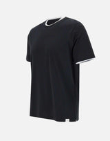 T-shirt in cotone supima DK87105 NERO DIKTAT 
