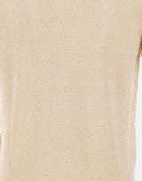 Polo in misto lino e cotone DC126102 BEIGE DELLA CIANA CASHMERE 