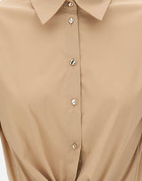 Camicia con nodo CA6281T297A P9574 LIU-JO 