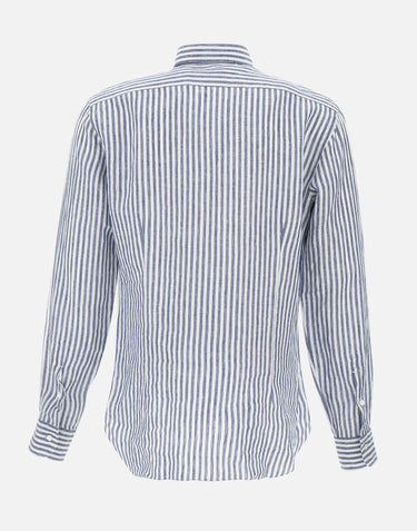 Camicia  in  lino LFU02P0147066U 0004 BARBA 