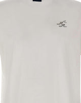 T-shirt in cotone con logo 16311627 965 PAUL&SHARK 
