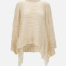 Maglione in lana e alpaca W08060280 24WHITE MAURIZIO MYKONOS 