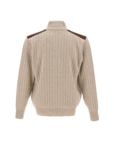 Cardigan in lana e cashmere 15311210 119 PAUL&SHARK 