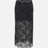 "Midi skirt in stretch lace" 24AJJU598PA0170 P001 RABANNE 