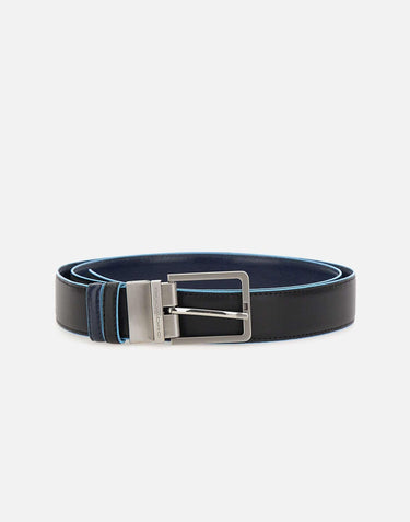 Cintura "Blue Square Reversibile" in pelle CU2619B2 NBLU2 PIQUADRO 