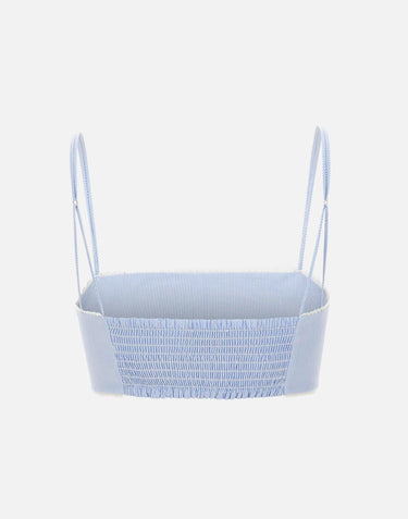Top "Carrie" TM190917A TNC200LTBLUEWHT THE ANDAMANE 