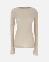 "Sheer Long Sleeve" ESSS26TO02908 0073 ENTIRE STUDIOS 