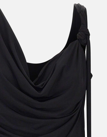 Top in jersey lucido 2C455A N0990 BLUMARINE 