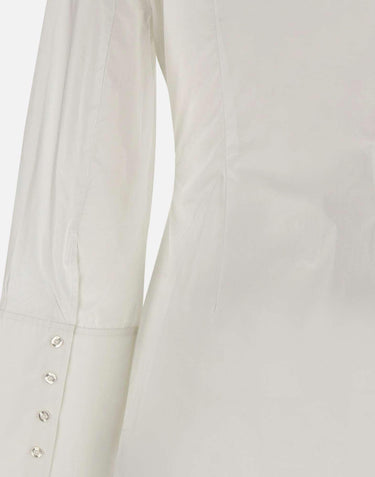 Abito camicia con arricciatura 115162 400 ROTATE BIRGER CHRISTENSEN 