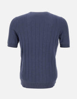 Maglia in seta a maniche corte 43116 23510570 GRAN SASSO 