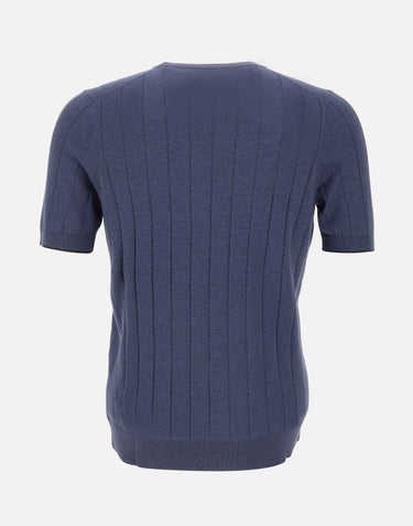 Maglia in seta a maniche corte 43116 23510570 GRAN SASSO 