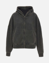 Felpa over con cappuccio e zip ESSS26HO03012 0392 ENTIRE STUDIOS 