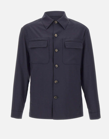 Giacca overshirt in lyocell 9C36SH653E SG97901 PAL ZILERI 