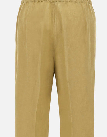 Pantaloni in lino P007P000494N 0A5 ELENA MIRO' 