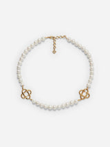 "Medium Pearl Logo Necklace" APF25JW085 01 CASABLANCA 