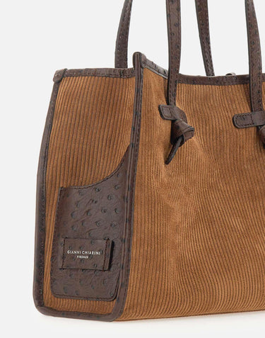 Borsa a spalla "Marcella" BS12469 TMBYCOGNAC MARCELLA CLUB GIANNI CHIARINI 