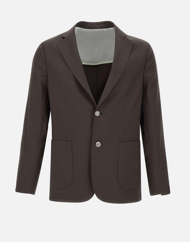 Blazer in lana 48038 0005 BARBA 