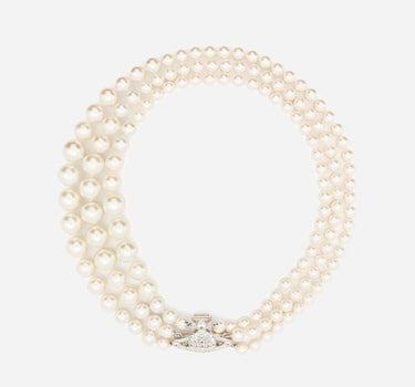 "Orb-detail pearl necklace" 6301010U 02P132 VIVIENNE WESTWOOD 