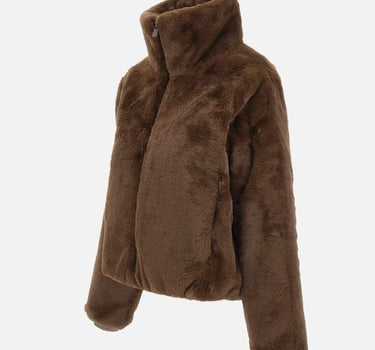 Giacca reversibile in pelliccia animal free D31352W FURY2140038 SAVE THE DUCK 