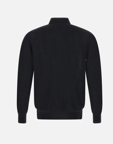 Polo in maglia di lana merino extrafine 901703 261 KANGRA 