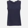Top in crêpe di seta 191530 138 KANGRA 