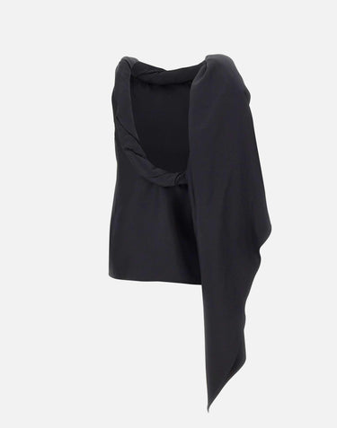 Top "Wilma" WILMA BLACK LOULOU DE SAISON 