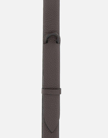 Cintura "Nobukle Micron" in pelle NB0039 EBANO ORCIANI 