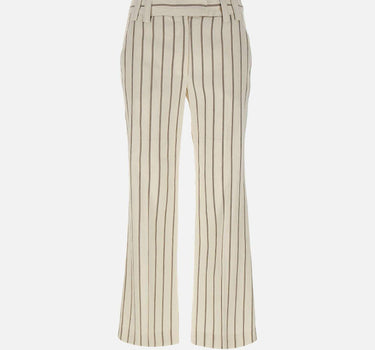 Pantalone flare in lino e cotone 2613131112200 001 MARELLA 