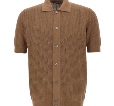 Camicia in maglia di cotone CA3MC CR14L070 FILIPPO DE LAURENTIIS 
