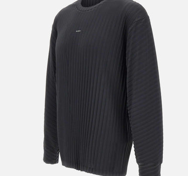 "Auralite Pleated sweater" 11068 BKSA SATISFY 