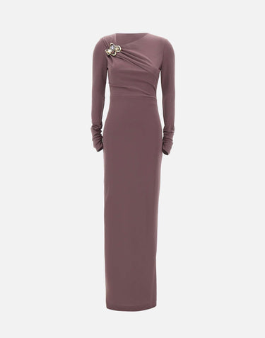 Abito lungo "Nala L/S" 26011455 MAUVE REBECCA VALLANCE 