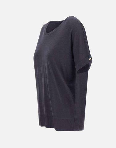 Maglia a maniche corte in misto cotone JG000312D 520569200 HERNO 