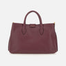 Borsa a mano "Aretha" in pelle BS11832 RNGDBLWINEBERRYMORO GIANNI CHIARINI 