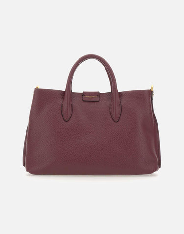 Borsa a mano "Aretha" in pelle BS11832 RNGDBLWINEBERRYMORO GIANNI CHIARINI 