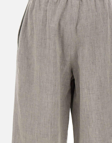 Pantalone "Clark" CLARK GREY LOULOU DE SAISON 