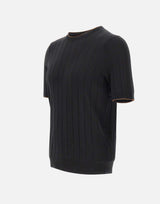 Maglia in seta a maniche corte 43116 23510099 GRAN SASSO 