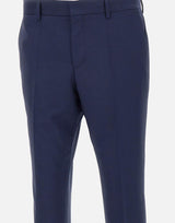 Pantaloni  "H-Genius" in  lana rigenerata 50537573 463 BOSS 