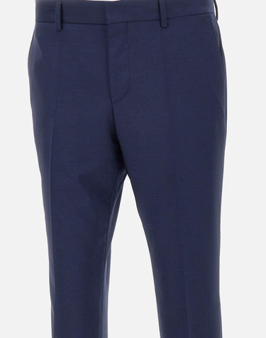 Pantaloni  "H-Genius" in  lana rigenerata 50537573 463 BOSS 