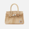 Borsa a mano riciclata 37501 BEIGE ANOTHER CHANCE 