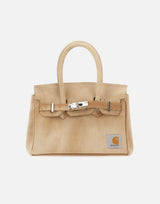 Borsa a mano riciclata 37501 BEIGE ANOTHER CHANCE 