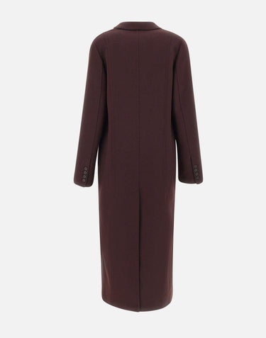 Cappotto lungo in lana e cashmere 1326WCT007364C ACAI VICTORIA BECKHAM 