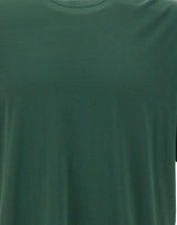 T-shirt girocollo in cotone DK17038 VERDE DIKTAT 