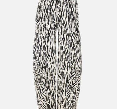 "Printed twill cargo pants" 114339 858 ROTATE BIRGER CHRISTENSEN 