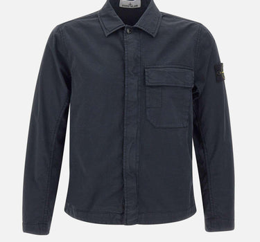 Overshirt in twill di cotone stretch 1200013S0A10 V0020 STONE ISLAND 