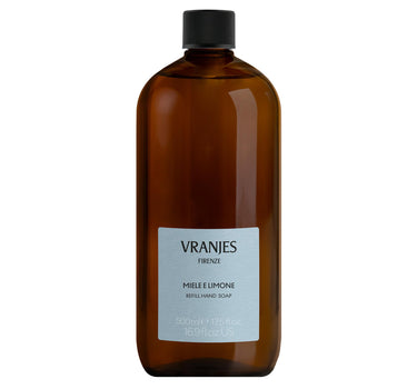 Refill Sapone mani "Miele e Limone" 500ml HDS0RAEMNAREU 500ML VRANJES FIRENZE 