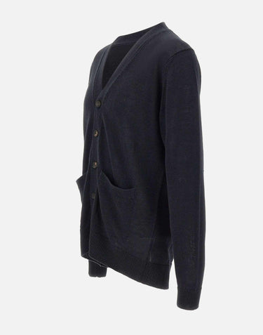 Cardigan in misto lino CB1MLT LC7R990 FILIPPO DE LAURENTIIS 