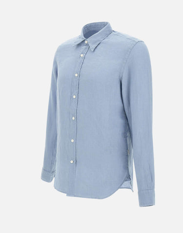 Camicia in lino CFWOSI0113 MRUT337230052 WOOLRICH 