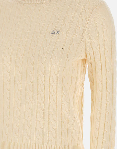 Maglia in lana, viscosa e cashmere K44247 31 SUN68 