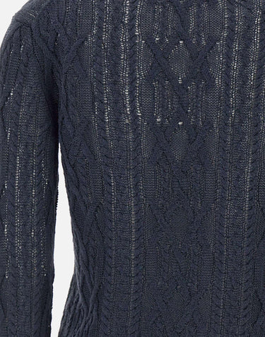 Maglia "Nocturne" in viscosa e lino O0313701 XLV THEORY 