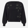 Maglia con perline CF5271MA96E M9799 LIU-JO 